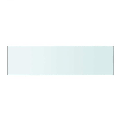 Panneaux d'étagère 2 pcs Verre Transparent 50 x 12 cm