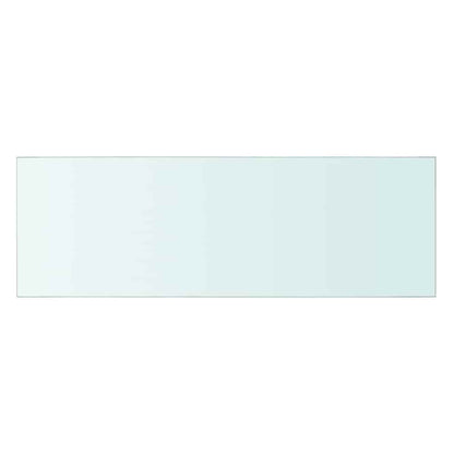 Panneaux d'étagère 2 pcs Verre Transparent 60x20 cm