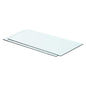Panneaux d'étagère 2 pcs Verre Transparent 60x25 cm