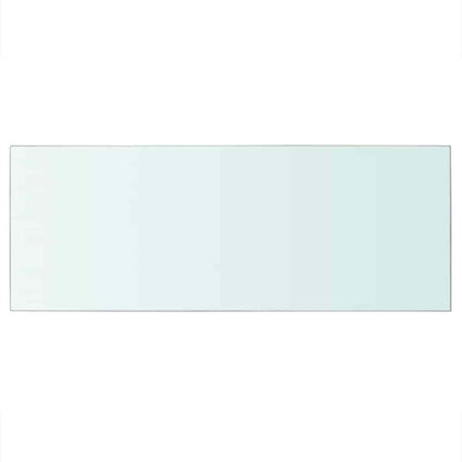 Panneaux d'étagère 2 pcs Verre Transparent 60x25 cm
