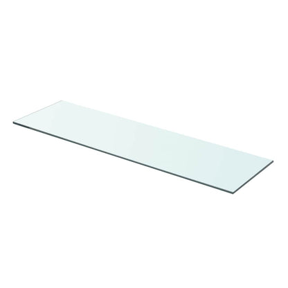 Panneaux d'étagère 2 pcs Verre Transparent 70 x 20 cm