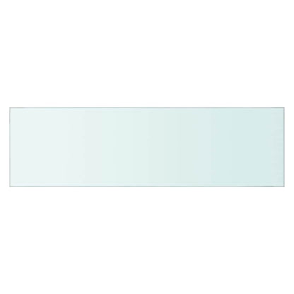 Panneaux d'étagère 2 pcs Verre Transparent 70 x 20 cm