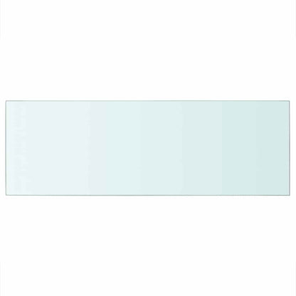 Panneaux d'étagère 2 pcs Verre Transparent 70x25 cm