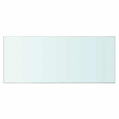 Panneaux d'étagère 2 pcs Verre Transparent 70 x 30 cm