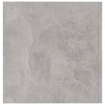 Armoire murale Gris béton 80x39x40 cm Bois d'ingénierie
