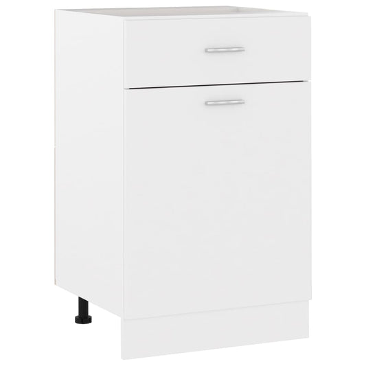 Armoire à tiroirs "Lyon" Blanc 50 x 46 x 81,5 cm Bois d'ingénierie