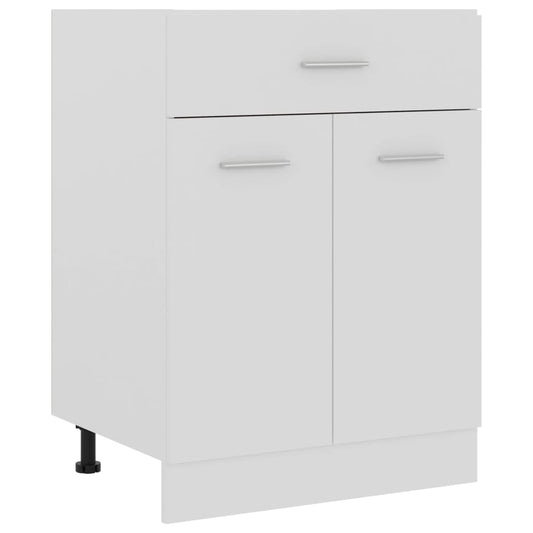 Armoire à tiroirs "Lyon" Blanc 60 x 46 x 81,5 cm Bois d'ingénierie
