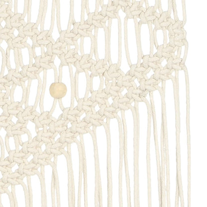 Cintre mural en macramé 40x80 cm Coton