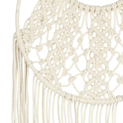Cintre mural en macramé 40x80 cm Coton