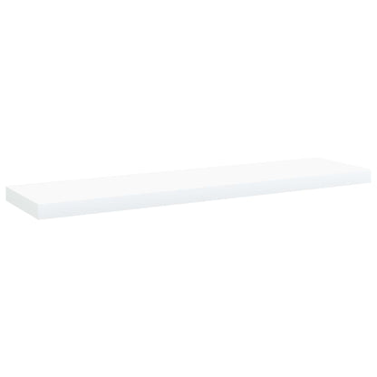 Panneaux de bibliothèque 4 pcs blanc bois d’ingénierie