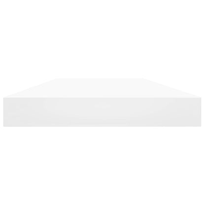 Panneaux de bibliothèque 4 pcs blanc bois d’ingénierie