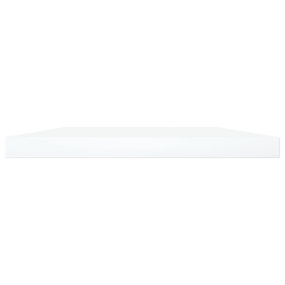 Panneaux de bibliothèque 4 pcs blanc bois d’ingénierie