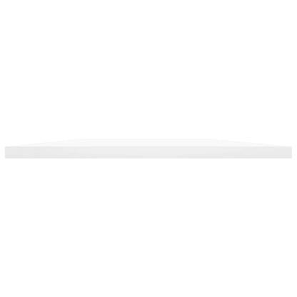 Panneaux de bibliothèque 4 pcs blanc bois d’ingénierie