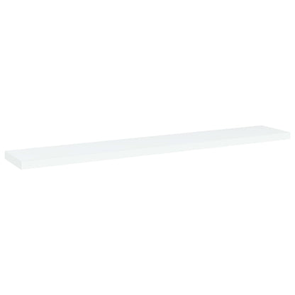 Panneaux de bibliothèque 4 pcs blanc bois d’ingénierie