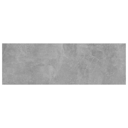 Panneaux de bibliothèque 4 pcs Gris béton 60x20x1,5cm Aggloméré