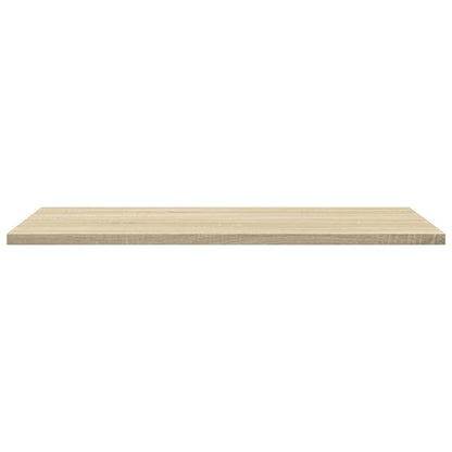 Panneau de bibliothèque 4pcs Chêne sonoma 60x30x1,5cm Aggloméré
