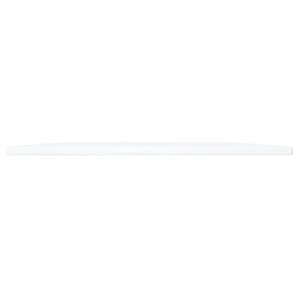 Panneaux de bibliothèque 4 pcs blanc bois d’ingénierie