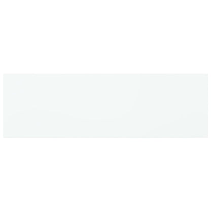 Panneaux de bibliothèque 4 pcs blanc bois d’ingénierie