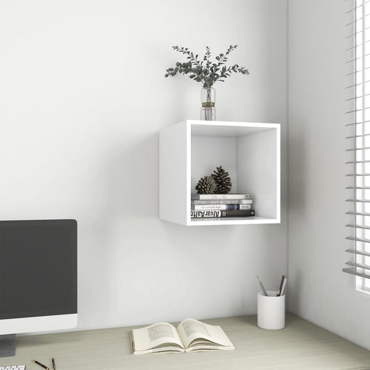 Armoire murale Blanc 37x37x37 cm Bois d’ingénierie