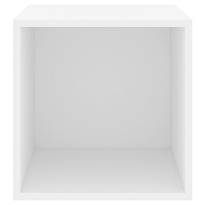 Armoires murales 2 pcs Blanc 37x37x37 cm Bois d’ingénierie