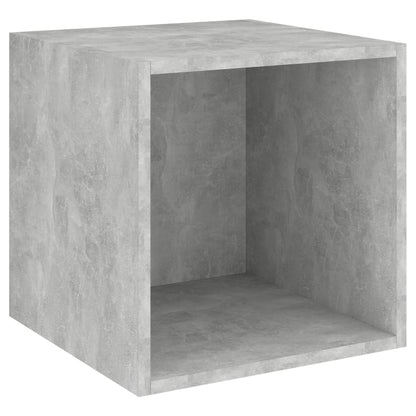 Armoire murale Gris béton 37x37x37 cm Bois d’ingénierie