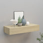 Étagère à tiroir murale chêne 60x23,5x10 cm MDF