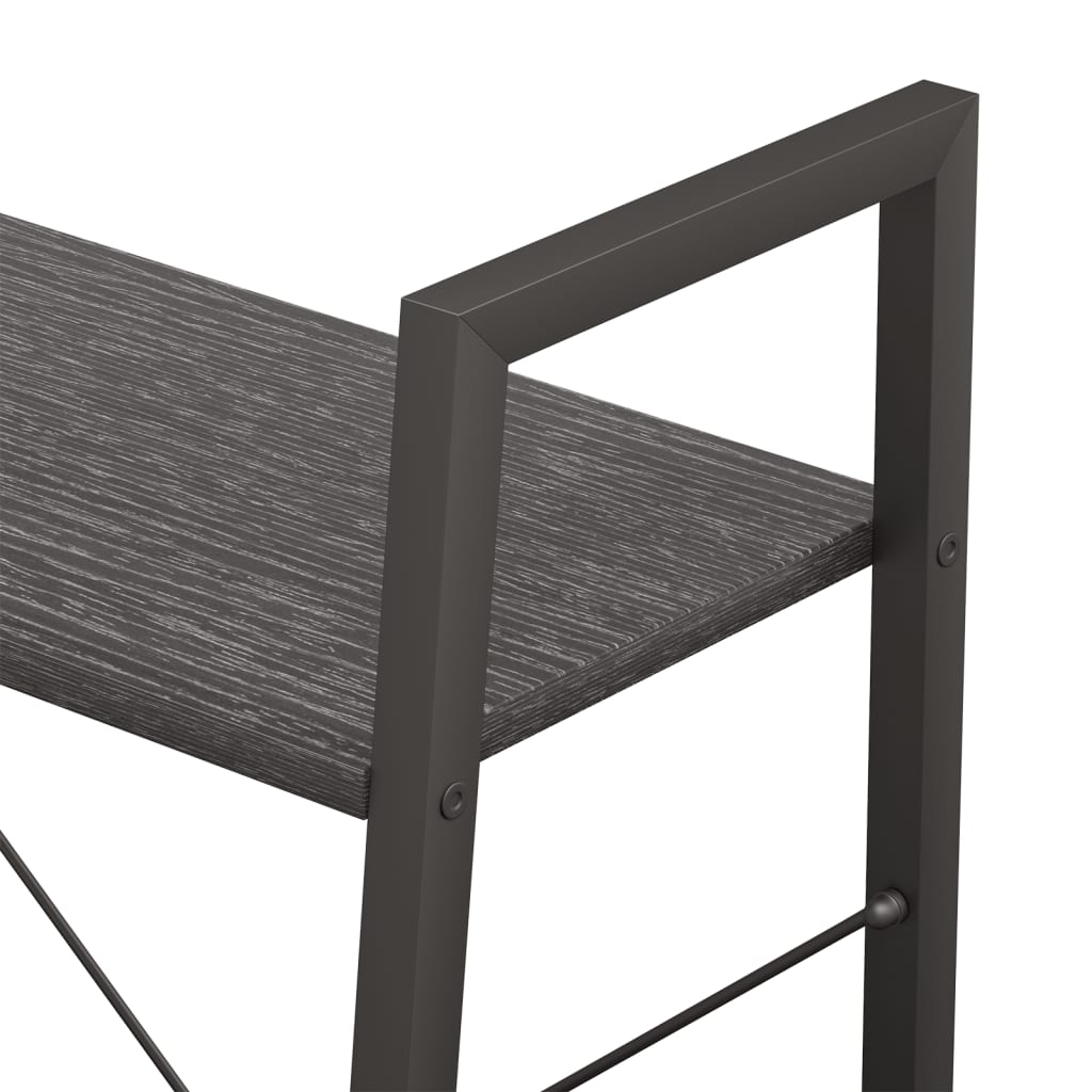 Étagère sur pied 3 niveaux Noir 56x35x108 cm