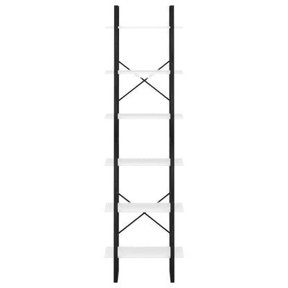 Étagère de rangement Blanc 60x30x210 cm Bois d'ingénierie
