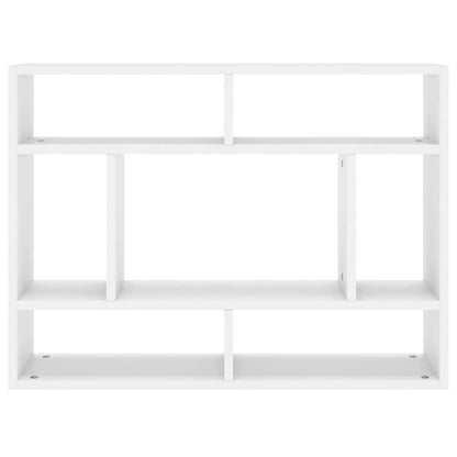 Étagère murale Blanc 75x16x55 cm Bois d’ingénierie