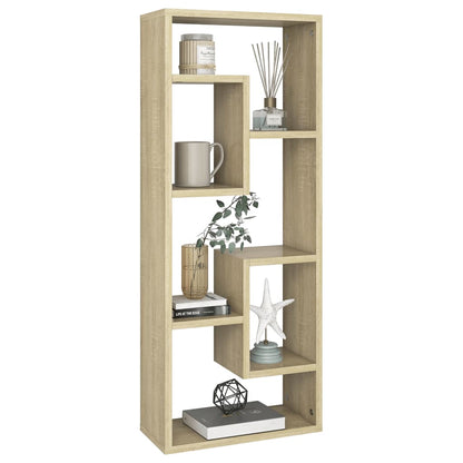Étagère murale Chêne sonoma 36x16x90 cm Bois d'ingénierie
