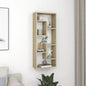 Étagère murale Chêne sonoma 36x16x90 cm Bois d'ingénierie
