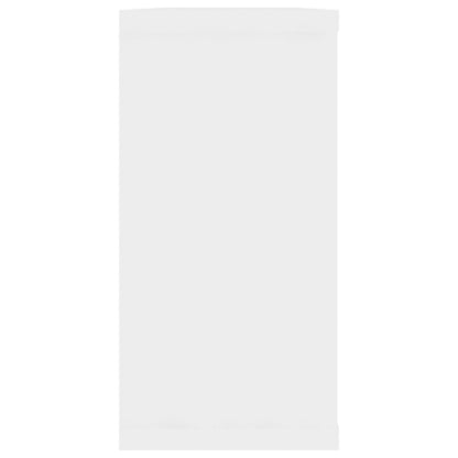 Étagères cube murales 2 pcs blanc 100x15x30cm bois d'ingénierie