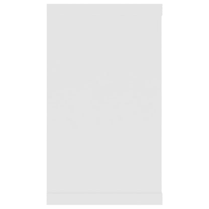 Étagères cube murales 4pcs Blanc 80x15x26,5cm bois d'ingénierie