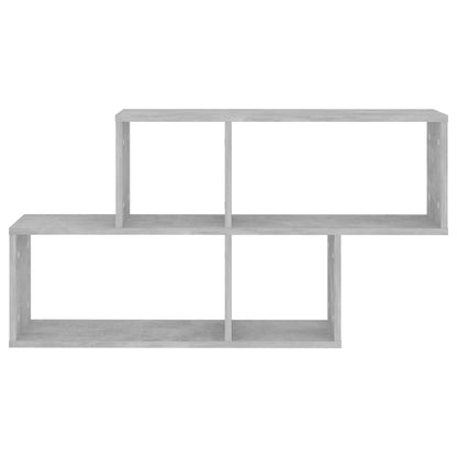 Étagère murale Gris béton 100x18x53 cm Bois d’ingénierie