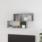 Étagère murale Gris béton 100x18x53 cm Bois d’ingénierie