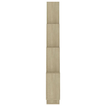 Étagère murale cube Chêne sonoma 90x15x119 cm Bois d’ingénierie