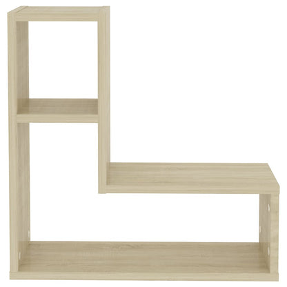 Étagères murales 2pcs chêne sonoma 50x15x50cm bois d'ingénierie