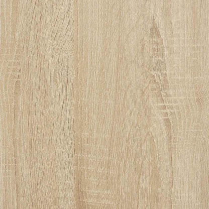 Étagères murales 2 pcs chêne sonoma 100x15x20cm bois ingénierie