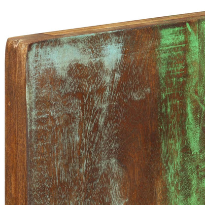 Perchero de pared 2 piezas 36x3x110cm Madera maciza recuperada