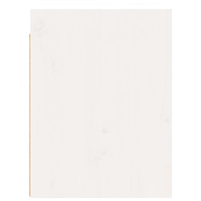 Armoires murales 2 pcs Blanc 30x30x40 cm Bois de pin massif