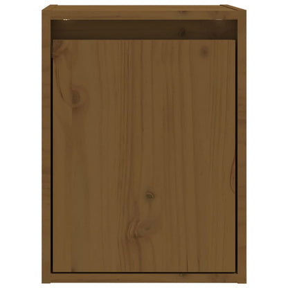 Armoire murale Marron miel 30x30x40 cm Bois de pin massif
