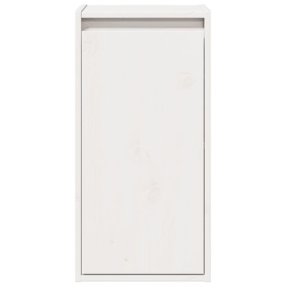 Armoires murales 2 pcs Blanc 30x30x60 cm Bois de pin massif