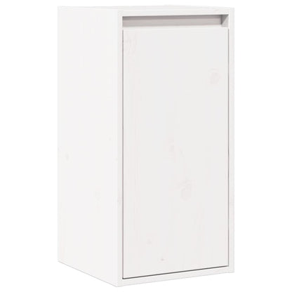 Armoires murales 2 pcs Blanc 30x30x60 cm Bois de pin massif