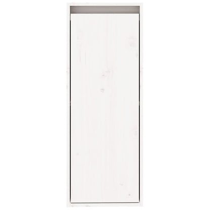 Armoire murale Blanc 30x30x80 cm Bois de pin massif