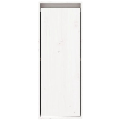 Armoires murales 2 pcs Blanc 30x30x80 cm Bois de pin massif