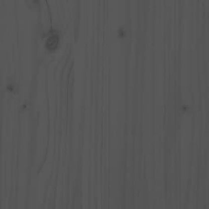 Armoires murales 2 pcs Gris 30x30x80 cm Bois de pin massif