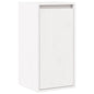 Armoire murale Blanc 30x30x100 cm Bois de pin massif