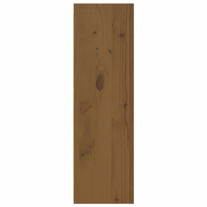 Armoire murale Marron miel 30x30x100 cm Bois de pin massif