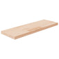 Panneau d'étagère 60x20x2,5 cm Bois de chêne massif non traité