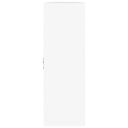 Étagère murale 8 compartiments Blanc brillant